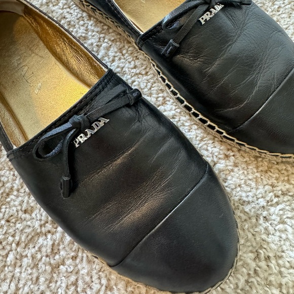 Prada Leather Espadrilles - Picture 8 of 8